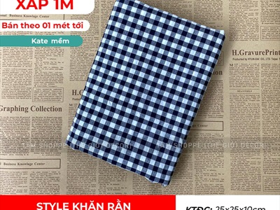 Vải sọc Caro Decor Noel nhiều kiểu [Đa dạng] Khổ 150cm PK-VAI-13